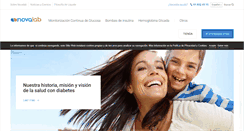 Desktop Screenshot of novalab.es